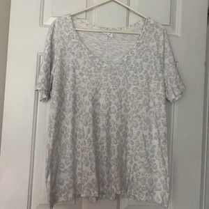 SOLD SOMA Short Sleeve Slub Tee Size Lg